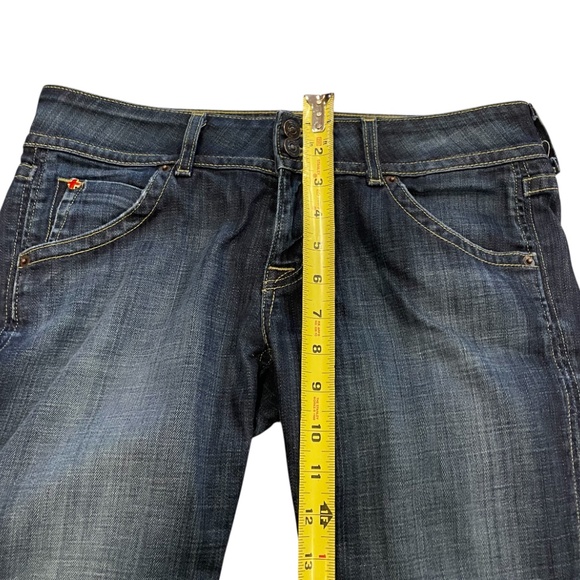 Hudson Signature Mid Rise Bootcut Denim Blue Jeans Women’s Size 29 - Picture 8 of 10